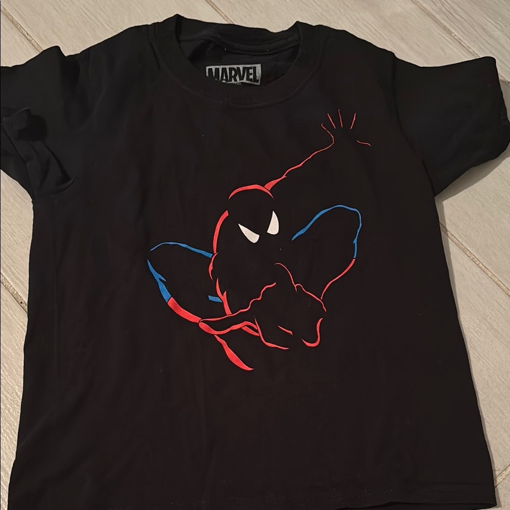 Marvel Kids Black Spider-Man T-Shirt